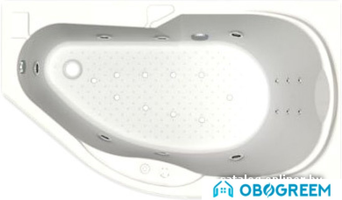 Ванна Aquatek Таурус 170x100R