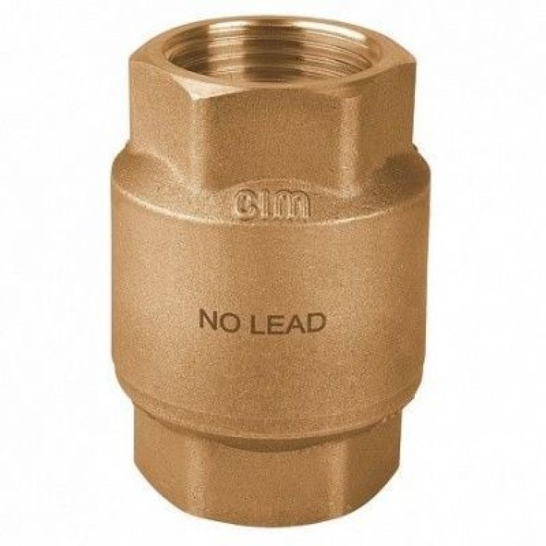 Клапан обратный пружинный 30CRNL 1/2" корроз. латунь PN20 ВВ Cimberio