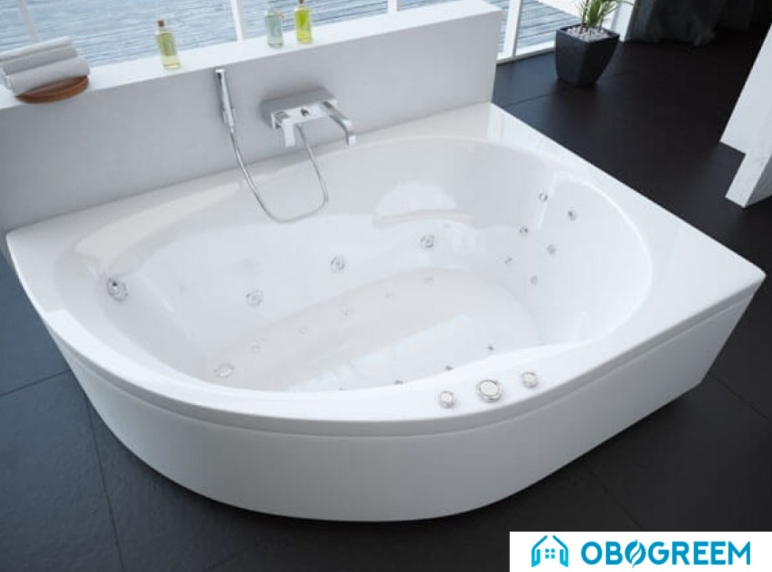 Ванна Aquatek Вирго 150x100R (с экраном и каркасом)