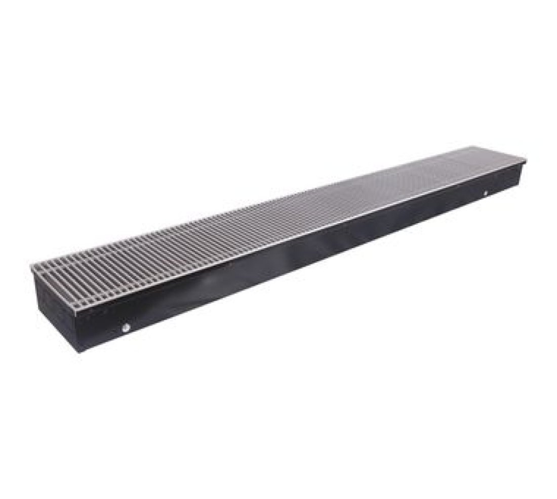 STOUT Конвектор внутрипольный SCN 110.240.1800 (Решётка роликовая, анодированный алюминий)