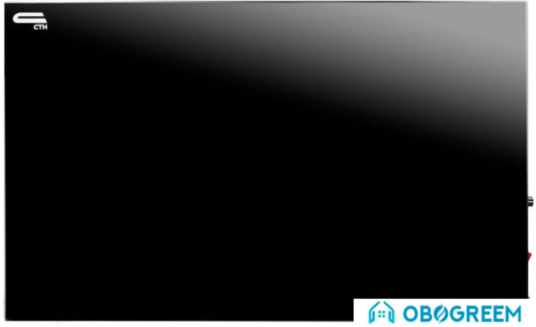 Инфракрасный обогреватель СТН НЭБ-М-НСт 0,5 с терморегулятором (черный)