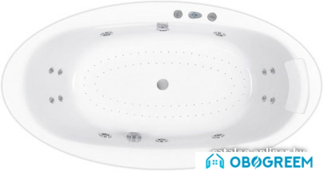 Ванна Poolspa Aura 204 x 103