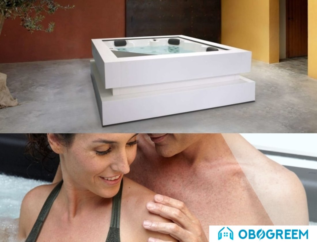 Ванна Aquavia Spa Cube Ergo (sand/walnut)