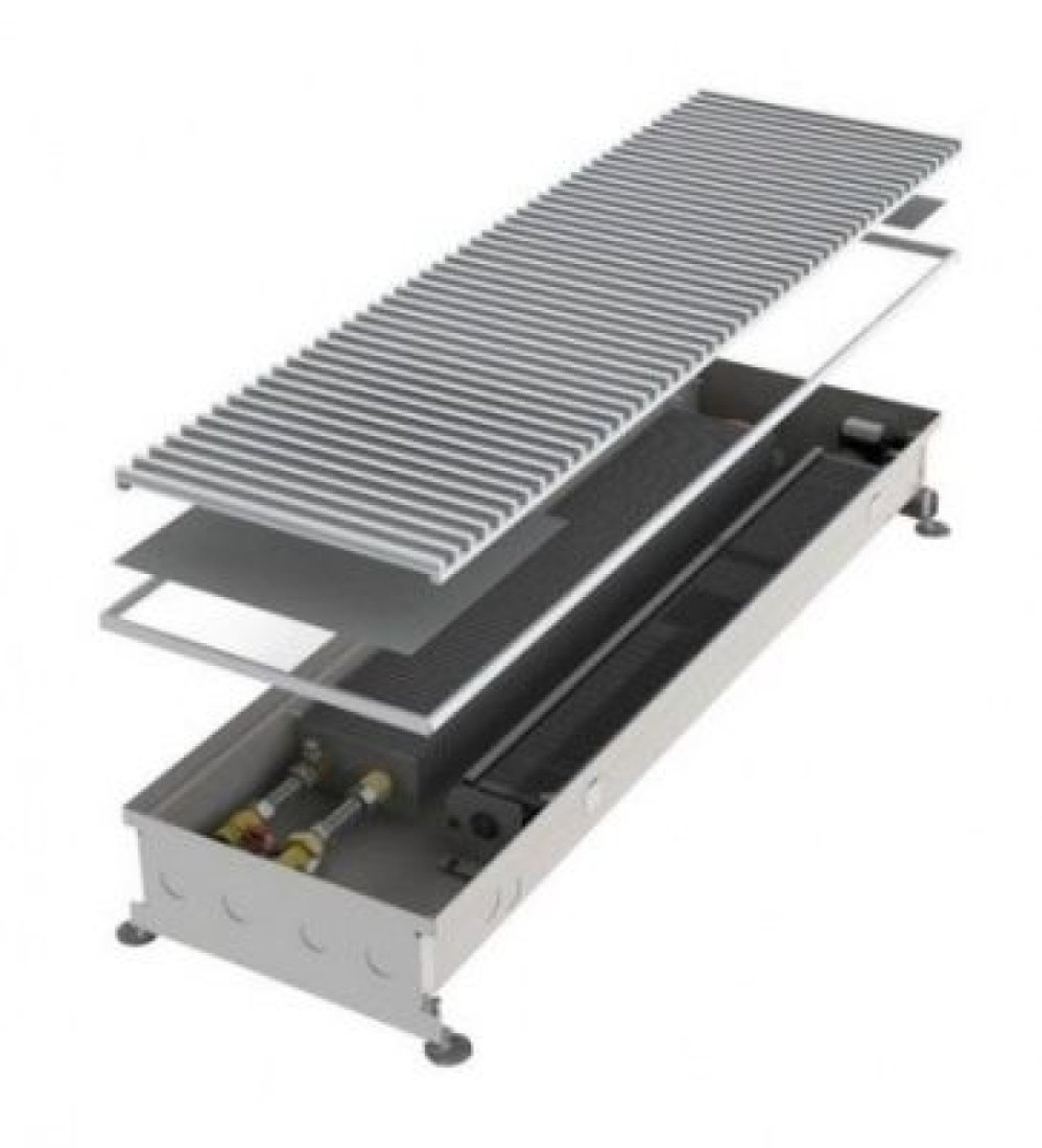 Внутрипольный конвектор с вентилятором COIL-KT 2250 L