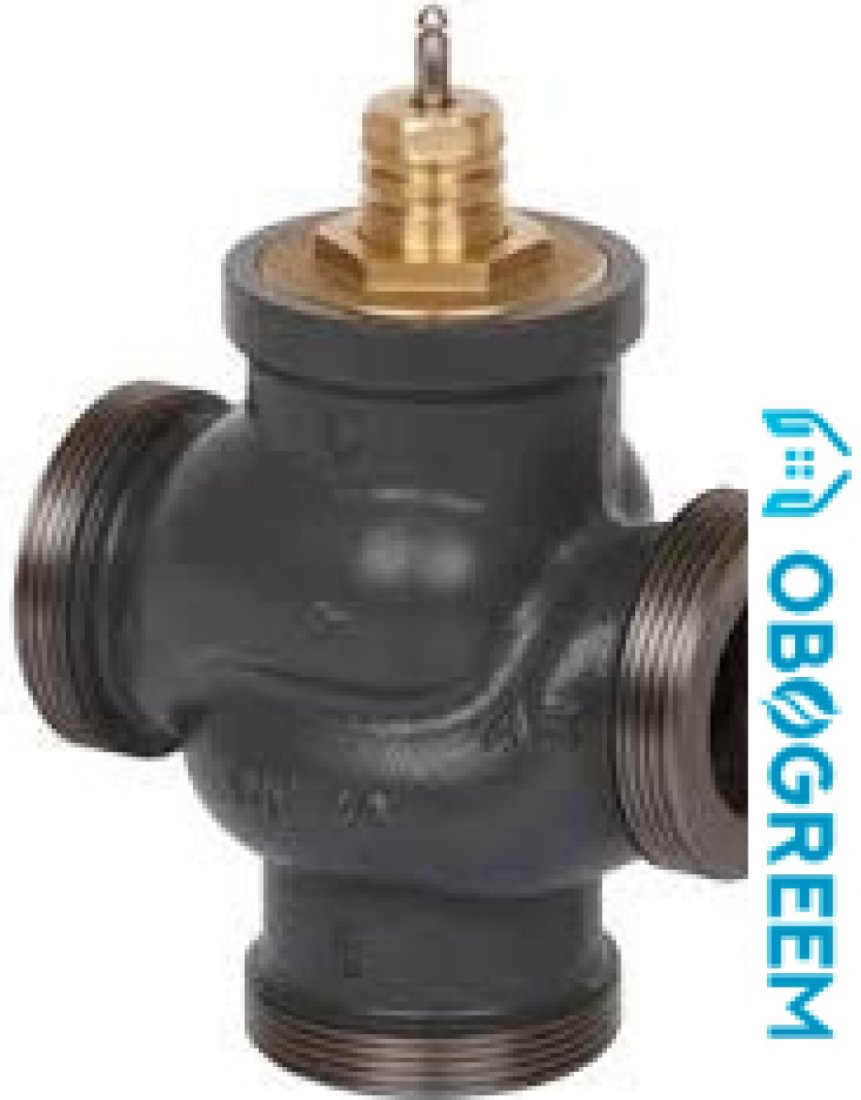 Фитинг Danfoss Клапан регулирующий трехходовой НР VRG3 25/10,0