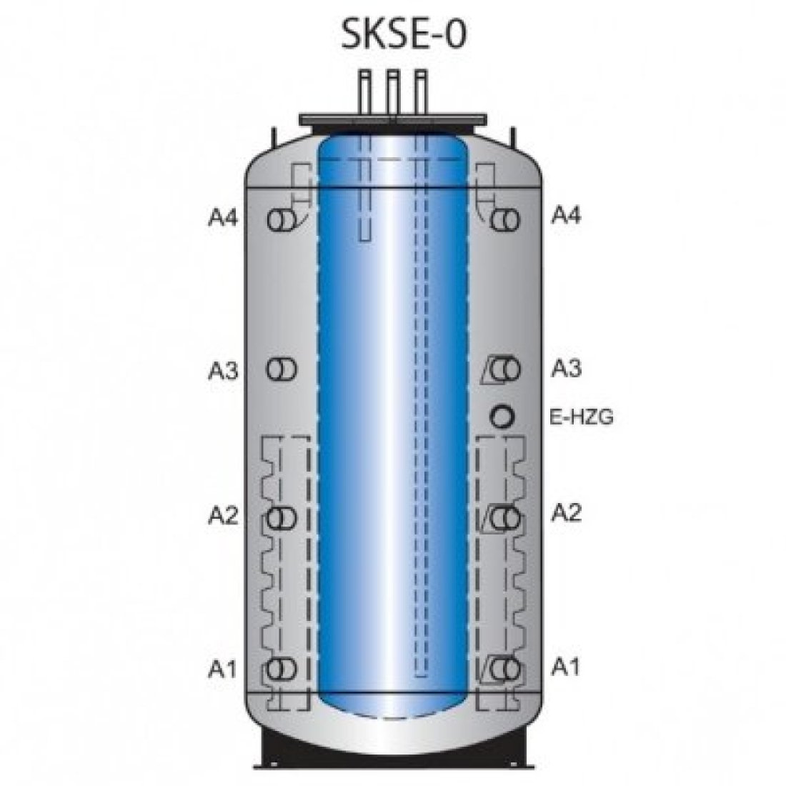 Буферная емкость «Бак в Баке» Meibes SKSE-0 401/200