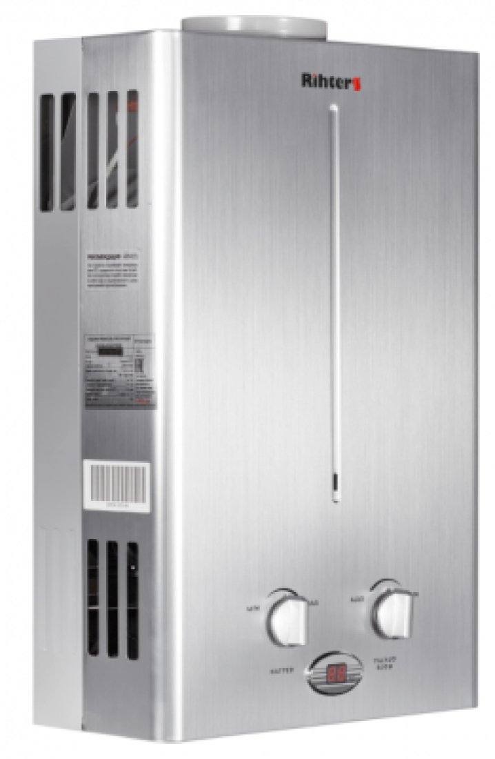 Газовая колонка Rihters 22-11 Steel