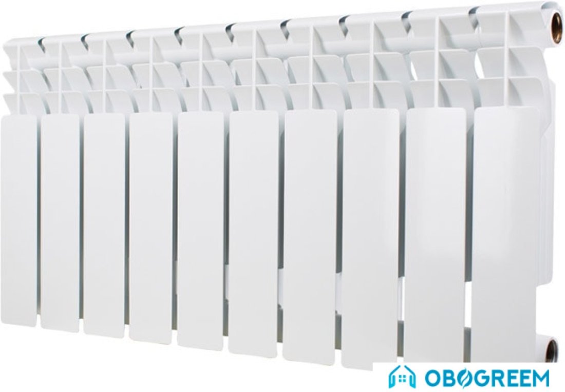 Биметаллический радиатор Halsen BS 350/80 (10 секций)