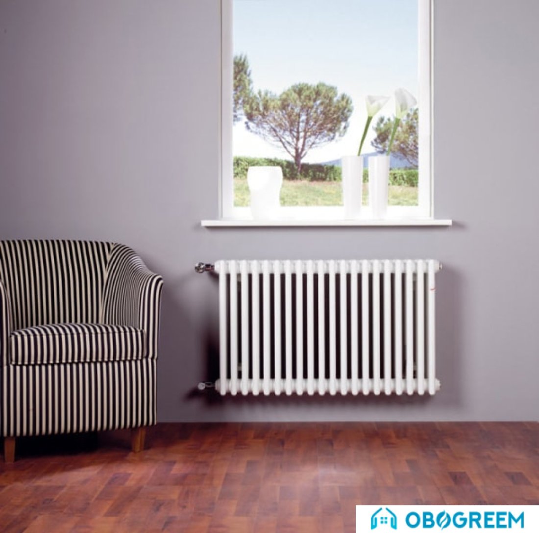 Стальной трубчатый радиатор Zehnder Charleston 3057-22 (22 секции, боковое, 3/4'')