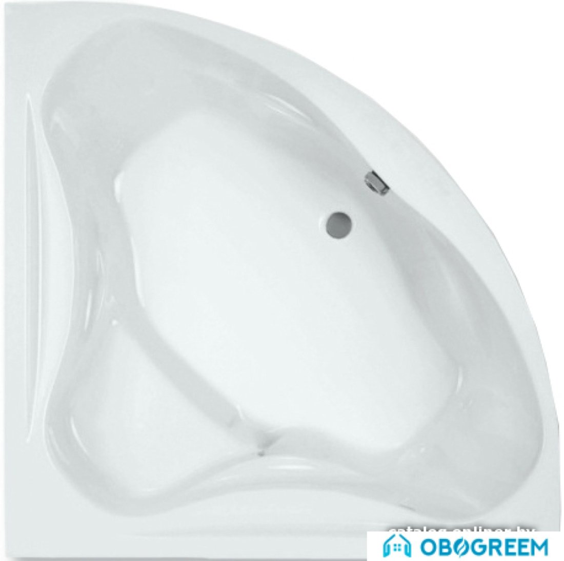 Ванна Poolspa Francja XL 150x150 Titanium PHSH710STTC0000