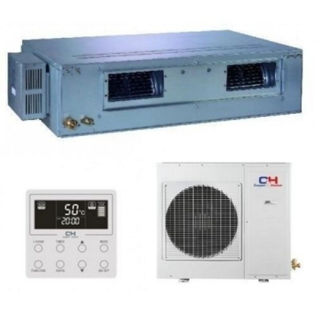 Тепловой насос Cooper&Hunter CH-ID60NK/CH-IU60NM (Канальные R410 INVERTER)