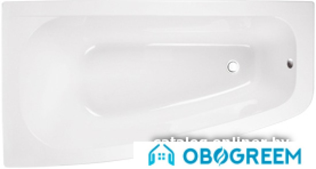 Ванна Besco Luna 150x80 L