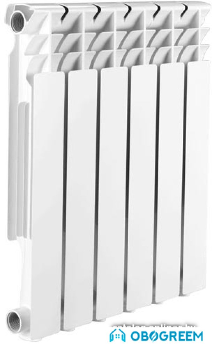Алюминиевый радиатор Ogint Delta Plus 500 (6 секций)