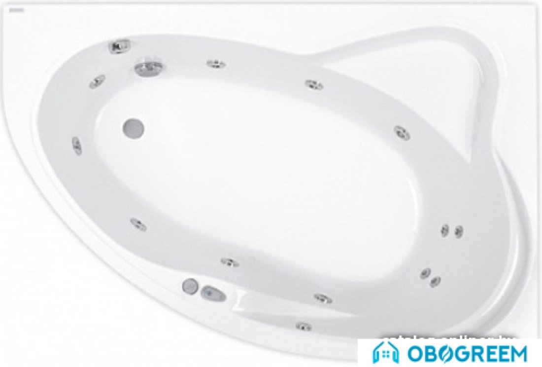 Ванна Poolspa Europa 170x115 R Smart 2 PHAD110ST2C0000