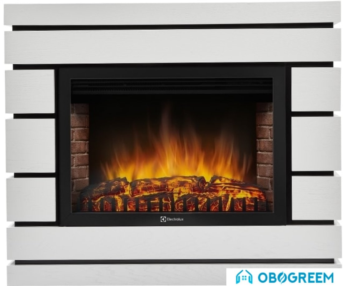 Портал Firelight Moderno 30 (шпон белый дуб)