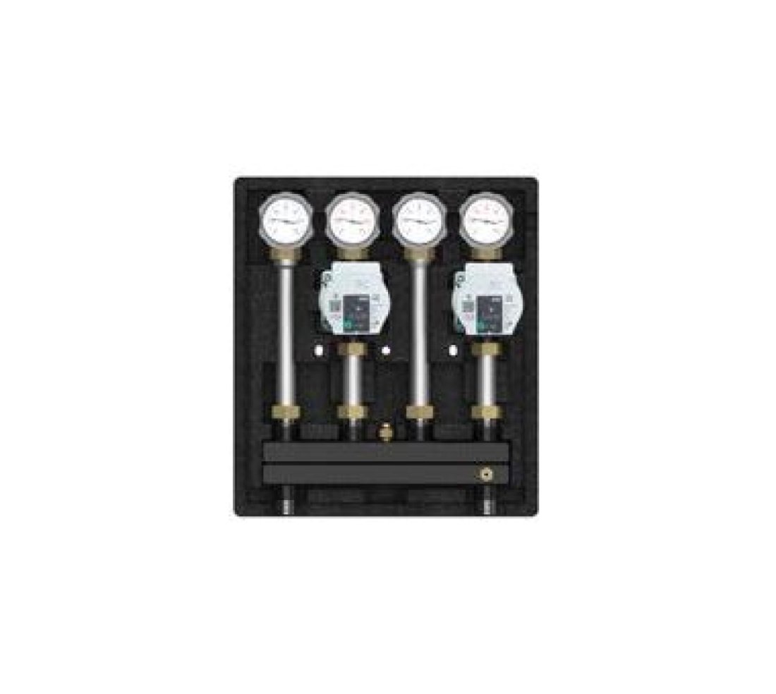 Meibes Насосно-смесительный модуль Kombimix 2UK с насосом Grundfos UPM3 70