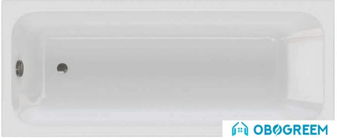 Ванна Aquatek Мия 170x70 (2 экрана и карскас, слив справа)