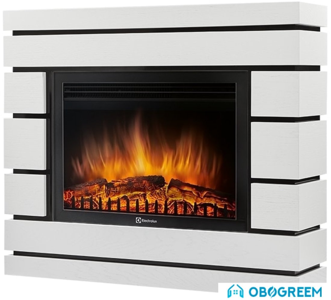 Портал Firelight Moderno 30 (шпон белый дуб)