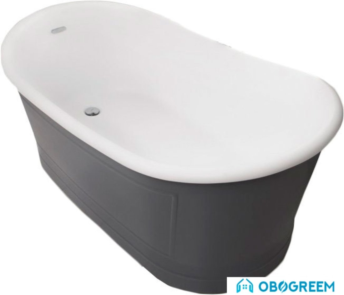 Ванна BelBagno BB32-CF36 168х90