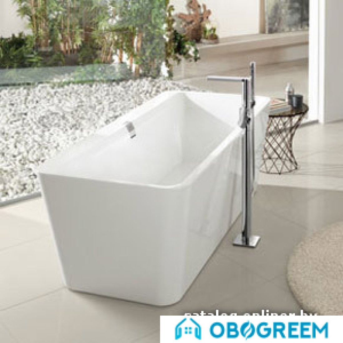 Ванна Villeroy & Boch Squaro Edge 12 (UBQ180SQE2DV) 180x80