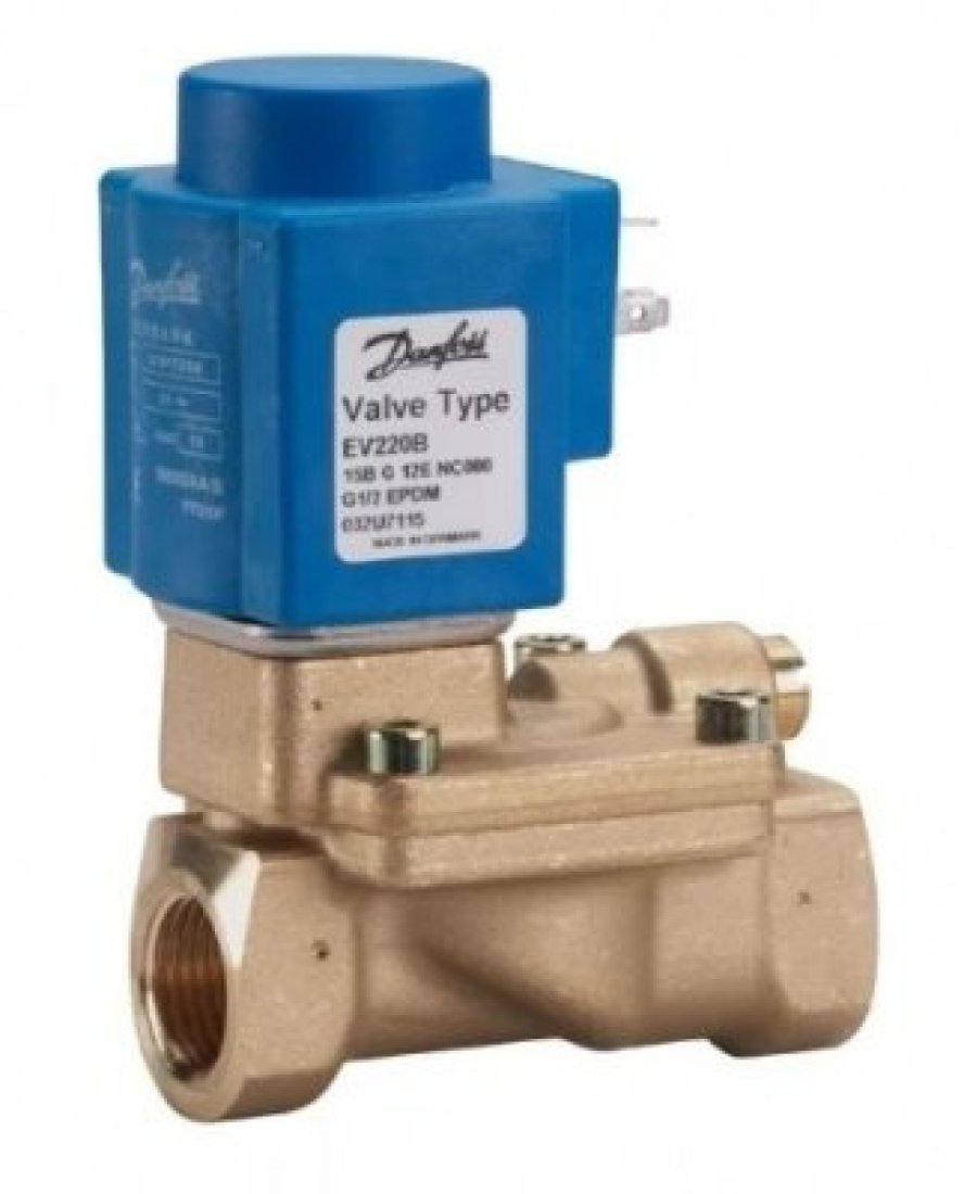 Электромагнитный клапан Danfoss с сервоприводом EV220B серия 15-50