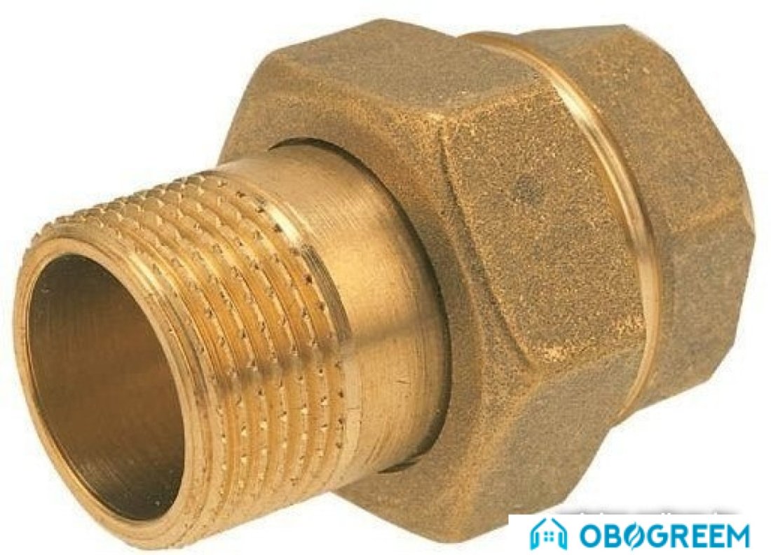 Фитинг Ferro Муфта cоединительная прямая латунная 3/4" с 0-рингом SGU3