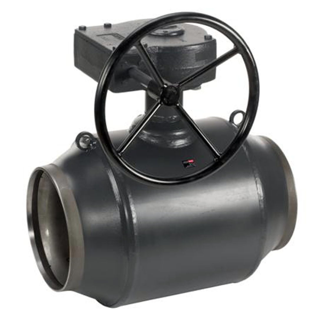 Кран шаровой сталь JIP Premium WW Ду 200 Ру25 п/привар с редуктором Danfoss 065N0156G