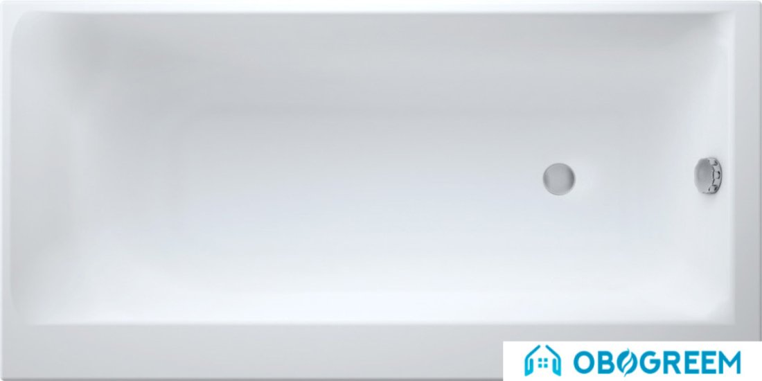 Ванна Cersanit Smart 160x80 L (с ножками)