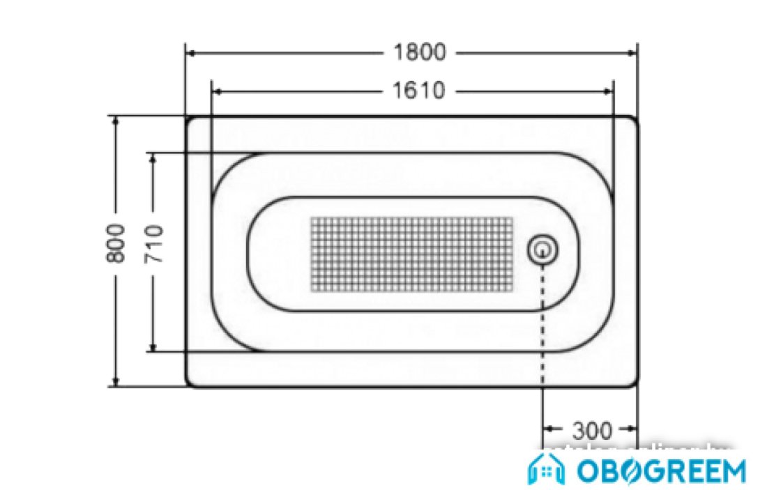 Ванна Goldman Premium new 180х80