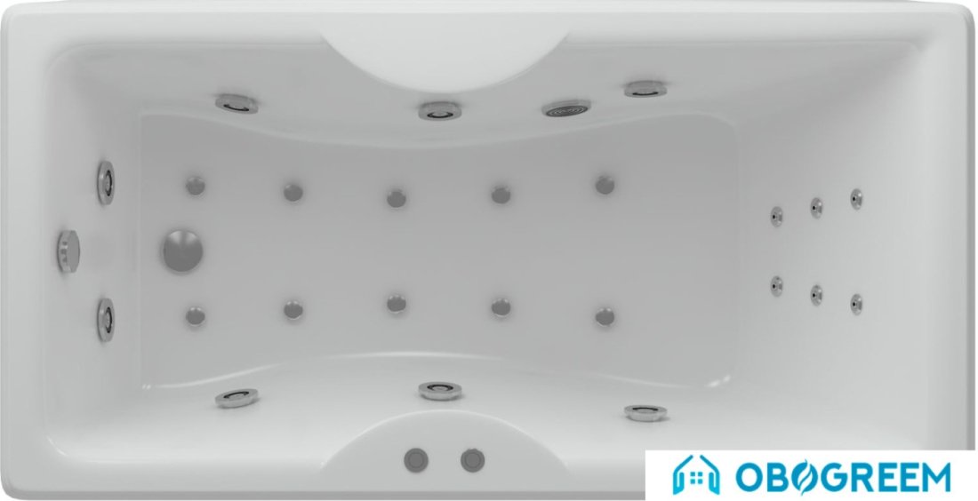 Ванна Aquatek Феникс 150x75 (фронтальный экран, излив слева)