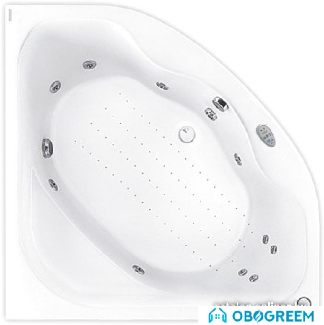 Ванна Poolspa Klio Sym 140x140 Economy 2 PHS3610SO2C000