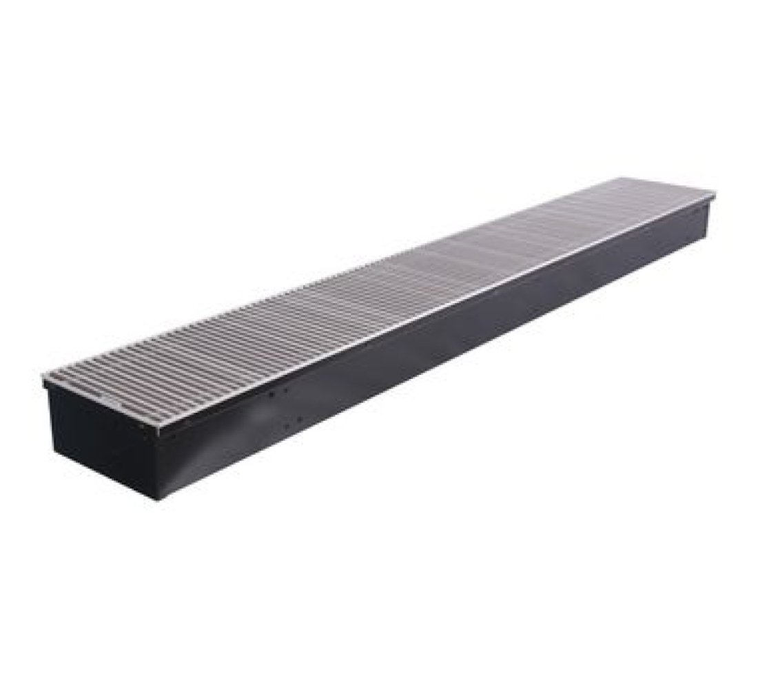 STOUT  Конвектор внутрипольный SCN 110.240.1600 (Решётка роликовая, анодированный алюминий)