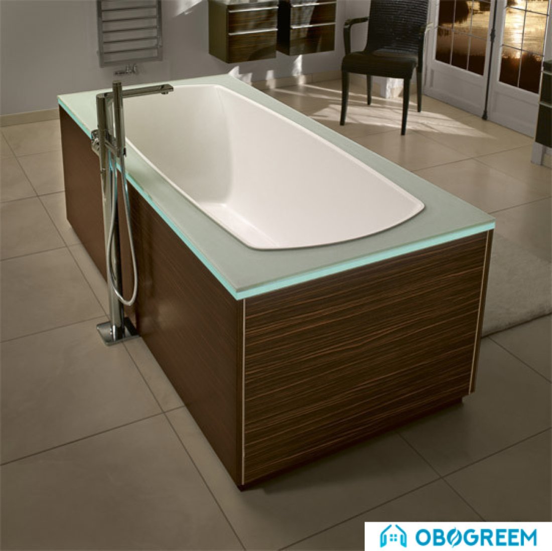 Ванна Villeroy & Boch My Art Emotion Solo (BQ185MYA2DHGAV) 180x85