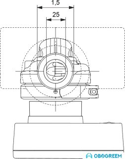 Циркуляционный насос Grundfos Magna1 25-120