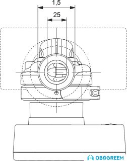 Насос Grundfos Magna1 25-80