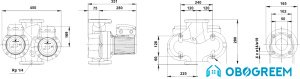 Насос Grundfos UPSD 50-180 F