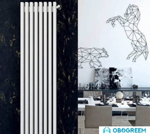 Стальной трубчатый радиатор Loten Grey V 1500x580 (нижнее подключение)