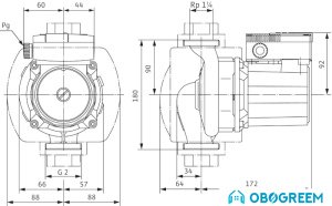 Циркуляционный насос Wilo TOP-S 30/7 (3~400/230 V, PN 10)