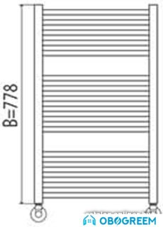 Полотенцесушитель TERMINUS Аврора П16 (482х778, 450)