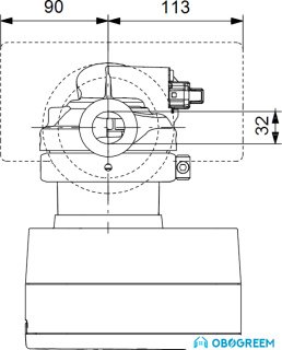 Циркуляционный насос Grundfos Magna3 32-100