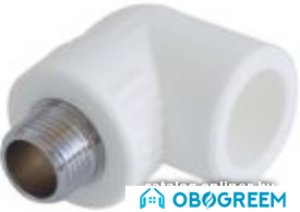Фитинг Kalde Угольник комбинированный нар. 20x3/4