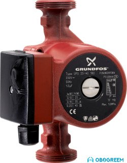 Циркуляционный насос Grundfos UPS 25-125 180