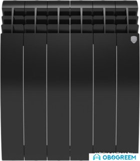 Алюминиевый радиатор Royal Thermo Biliner Alum 500 Noir Sable (10 секций)
