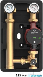 Насосная группа Grundfos HEATMIX M25 ALPHA2L 60