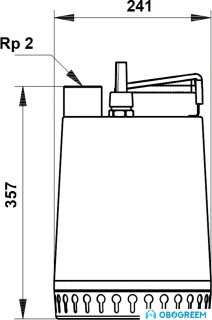 Дренажный насос Grundfos Unilift AP12.50.11.A1