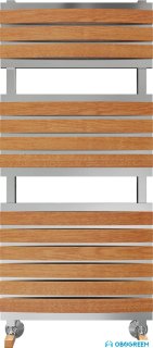 Полотенцесушитель Benetto Флоренция Legno П16 574x1231 (американская вишня)