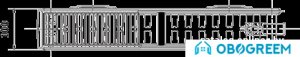 Стальной панельный радиатор Korado Radik VK тип 22 500x1600