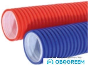 Фабипласт Труба гофрированная 26/32 (синий)