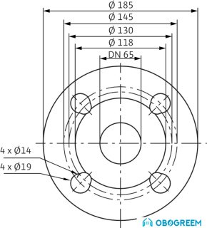 Циркуляционный насос Wilo Stratos-Z 65/1-12