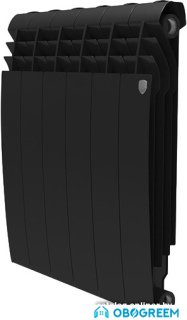 Биметаллический радиатор Royal Thermo BiLiner 500 Noir Sable (6 секций)